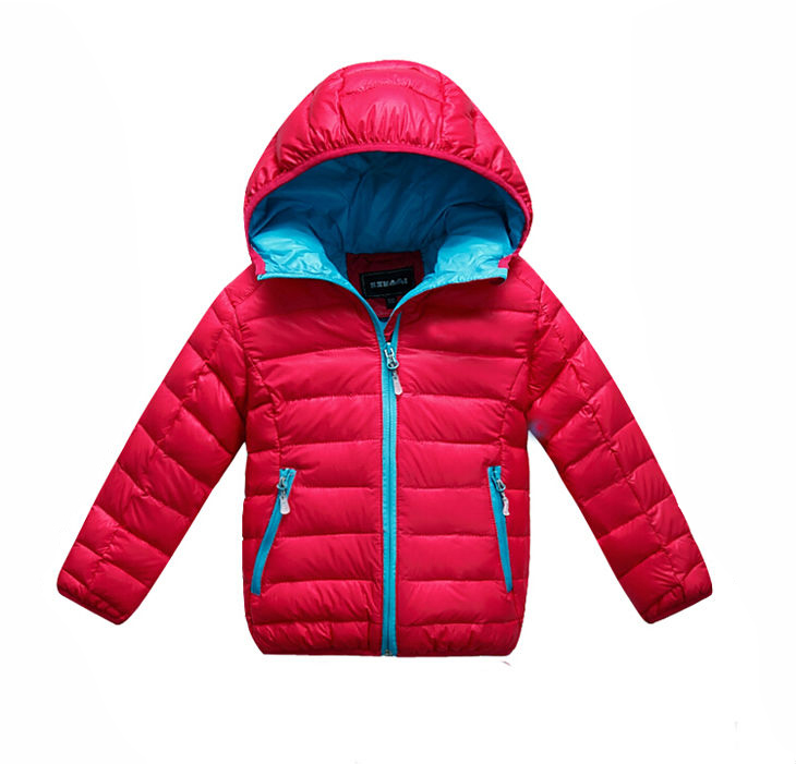 kids down jacket JTK-K02 red